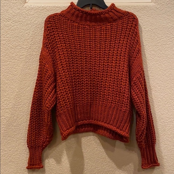 Princess Polly Sweaters - NWT Princess Polly Velma Jumper Red Sz: S/M